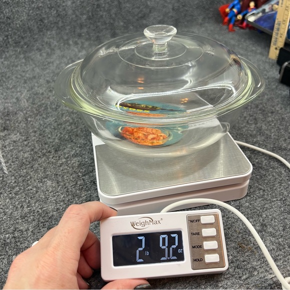 New PYREX Round Bowl 1 1/2 QT #623 Clear Casserole / Baking Dish USA with Lid - Picture 15 of 15